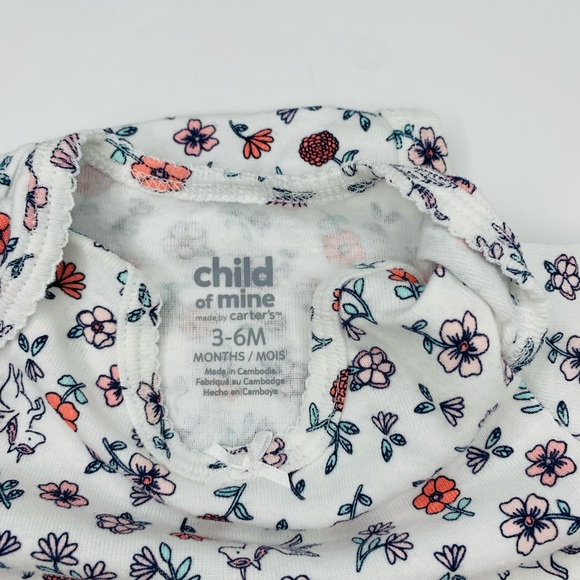 Gerber & Child of mine short sleeve bodysuit set of 9 - Picture 12 of 12